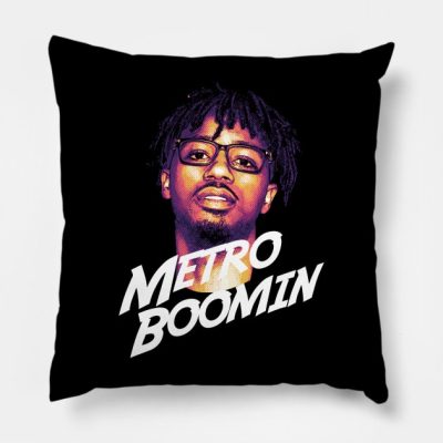 Metro Boomin Throw Pillow Official Metro Boomin Merch