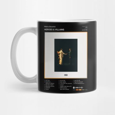 Metro Boomin Heroes And Villains Tracklist Album Mug Official Metro Boomin Merch