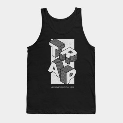 Trap Music Isometric Letter Blocks Tank Top Official Metro Boomin Merch