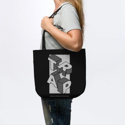 Trap Music Isometric Letter Blocks Tote Official Metro Boomin Merch