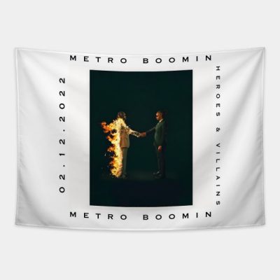 Heroes And Villains Tapestry Official Metro Boomin Merch