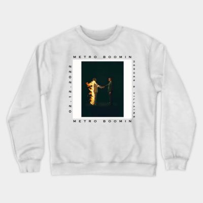 Heroes And Villains Crewneck Sweatshirt Official Metro Boomin Merch