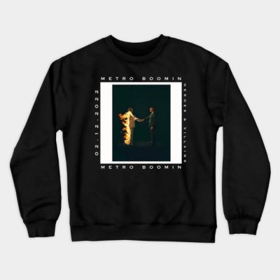 Heroes And Villains Crewneck Sweatshirt Official Metro Boomin Merch