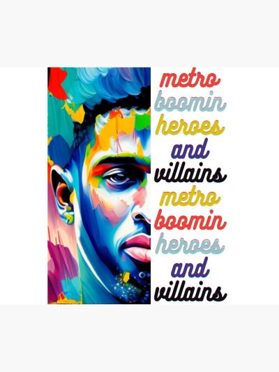 Metro Boomin Heroes And Villains Tapestry Official Metro Boomin Merch