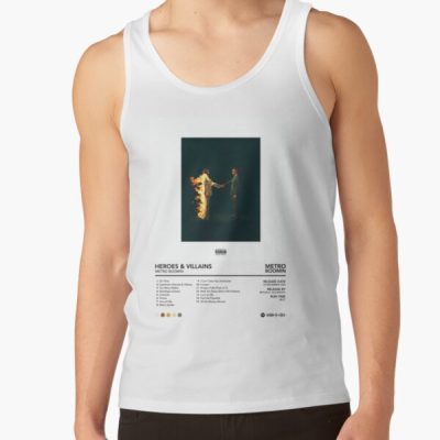 Metro Boomin - Heroes And Villains | Metro Boomin Album Tank Top Official Metro Boomin Merch