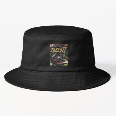 Metro Boomin Takeoff Heroes And Villains Album Graphic Bucket Hat Official Metro Boomin Merch