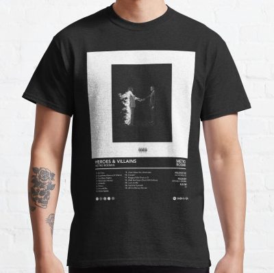 Metro Boomin - Heroes And Villains | Metro Boomin Album T-Shirt Official Metro Boomin Merch