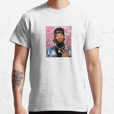 Metro Boomin Heroes And Villains Poster Album Graphic T-Shirt Official Metro Boomin Merch