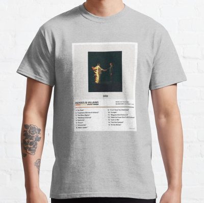 Metro Boomin, Heroes And Villains, Metro Boomin Album T-Shirt Official Metro Boomin Merch