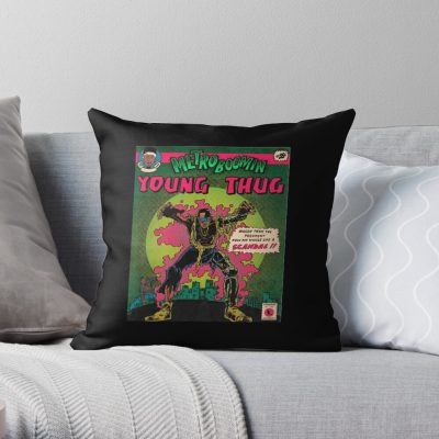 Metro Boomin And Throw Pillow Official Metro Boomin Merch