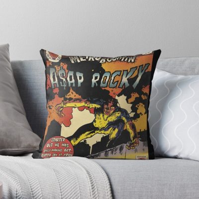 Metro Boomin Throw Pillow Official Metro Boomin Merch