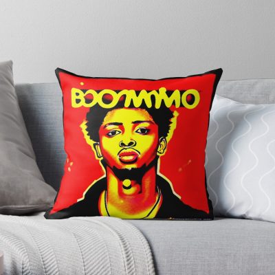 Retro Metro Boommo Throw Pillow Official Metro Boomin Merch