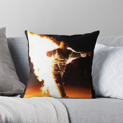 Metro Boomin Throw Pillow Official Metro Boomin Merch