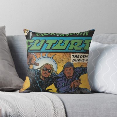 Metro Boomin Future Heroes And Villains Album Graphic Throw Pillow Official Metro Boomin Merch