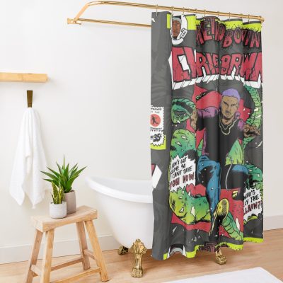 Metro Boomin Shower Curtain Official Metro Boomin Merch