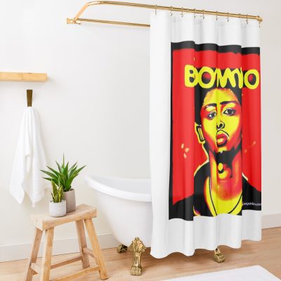 Retro Metro Boommo Shower Curtain Official Metro Boomin Merch