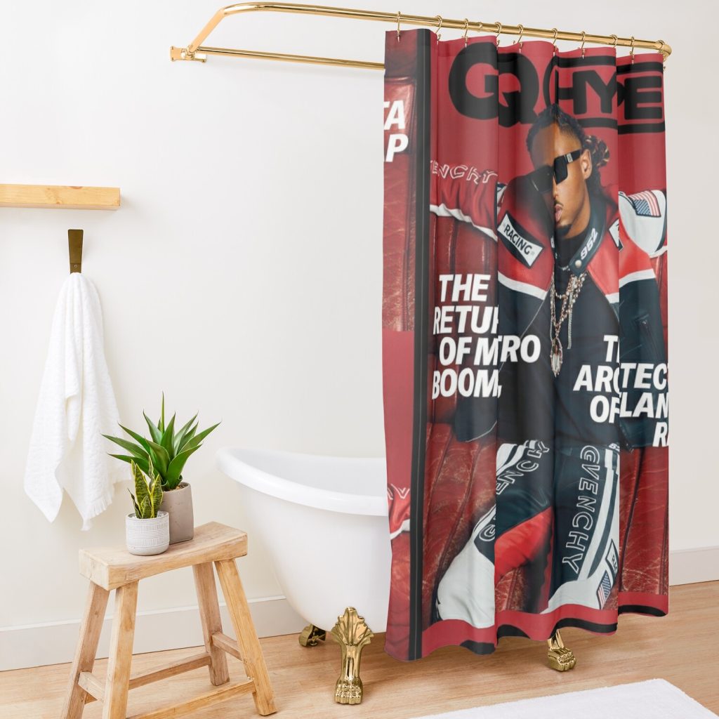 Metro Boomin Shower Curtain Official Metro Boomin Merch