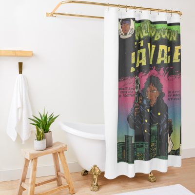 Metro Boomin Shower Curtain Official Metro Boomin Merch