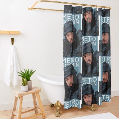 Metro Boomin Shower Curtain Official Metro Boomin Merch